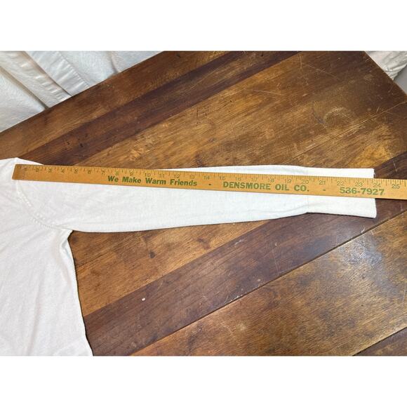 Express White Crew Neck Button Front Cropped Cardigan Women's Size Small - Picture 8 of 8